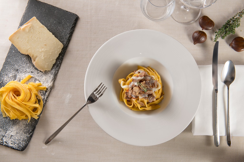 Egg pasta with wild boar ragout
